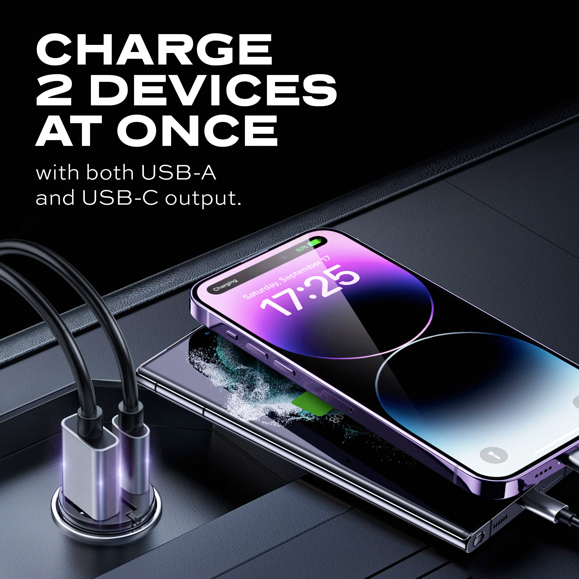 BlitzCharge™ 45W | Dual Car Charger - Image 5