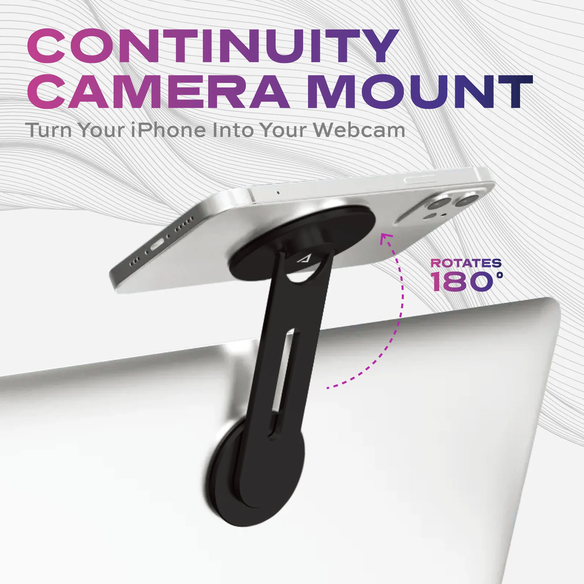 HyperMount™ Switch | Magnetic Phone Holder for Laptops | Adjustable Monitor Side Mount - Image 10