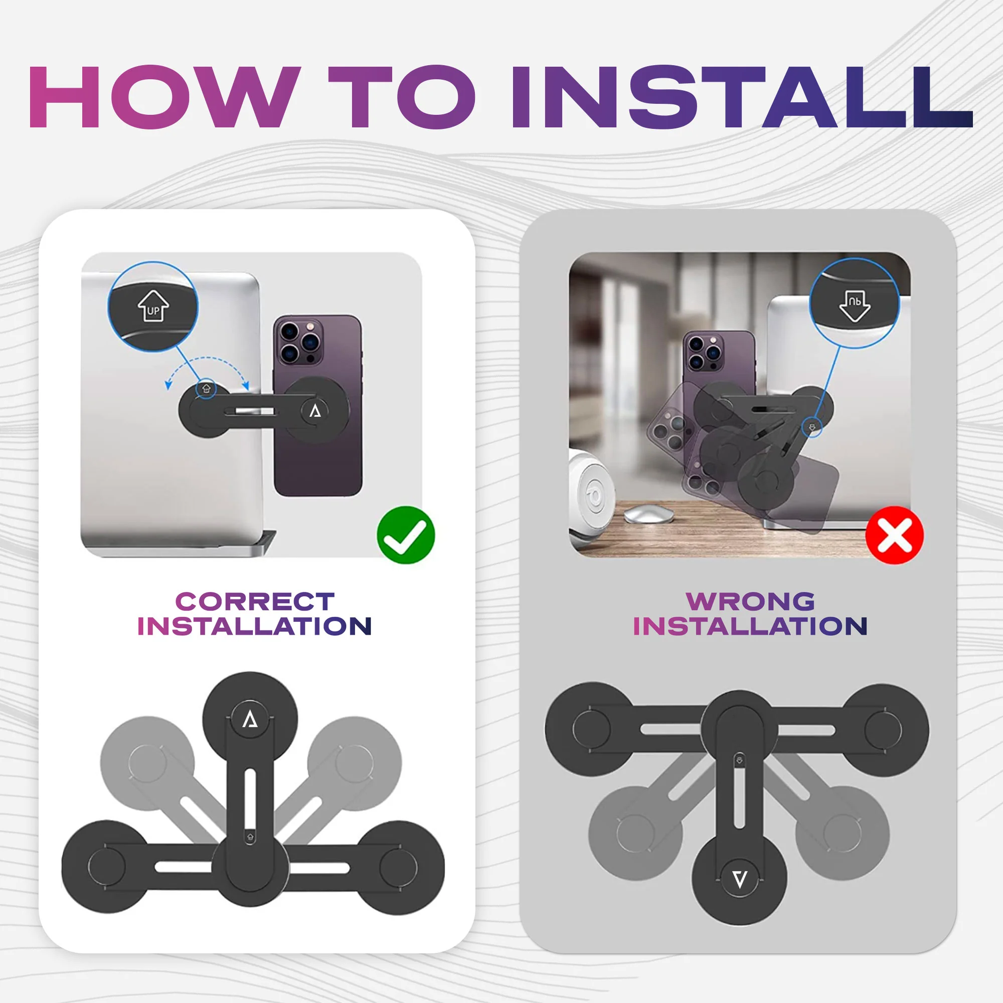 HyperMount™ Switch | Magnetic Phone Holder for Laptops | Adjustable Monitor Side Mount - Image 11