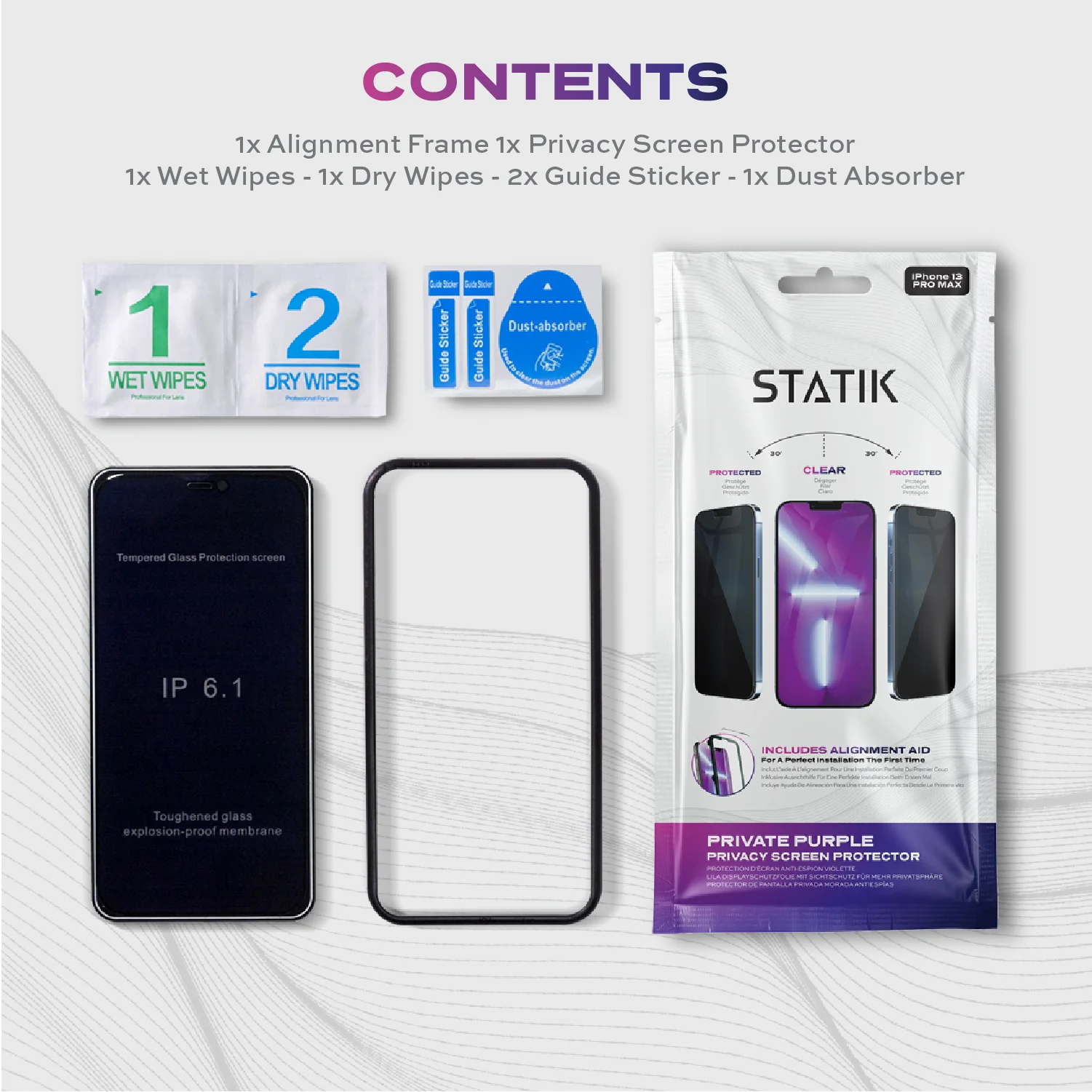 Private Purple™ | Screen Protector & Privacy Screen - Image 6
