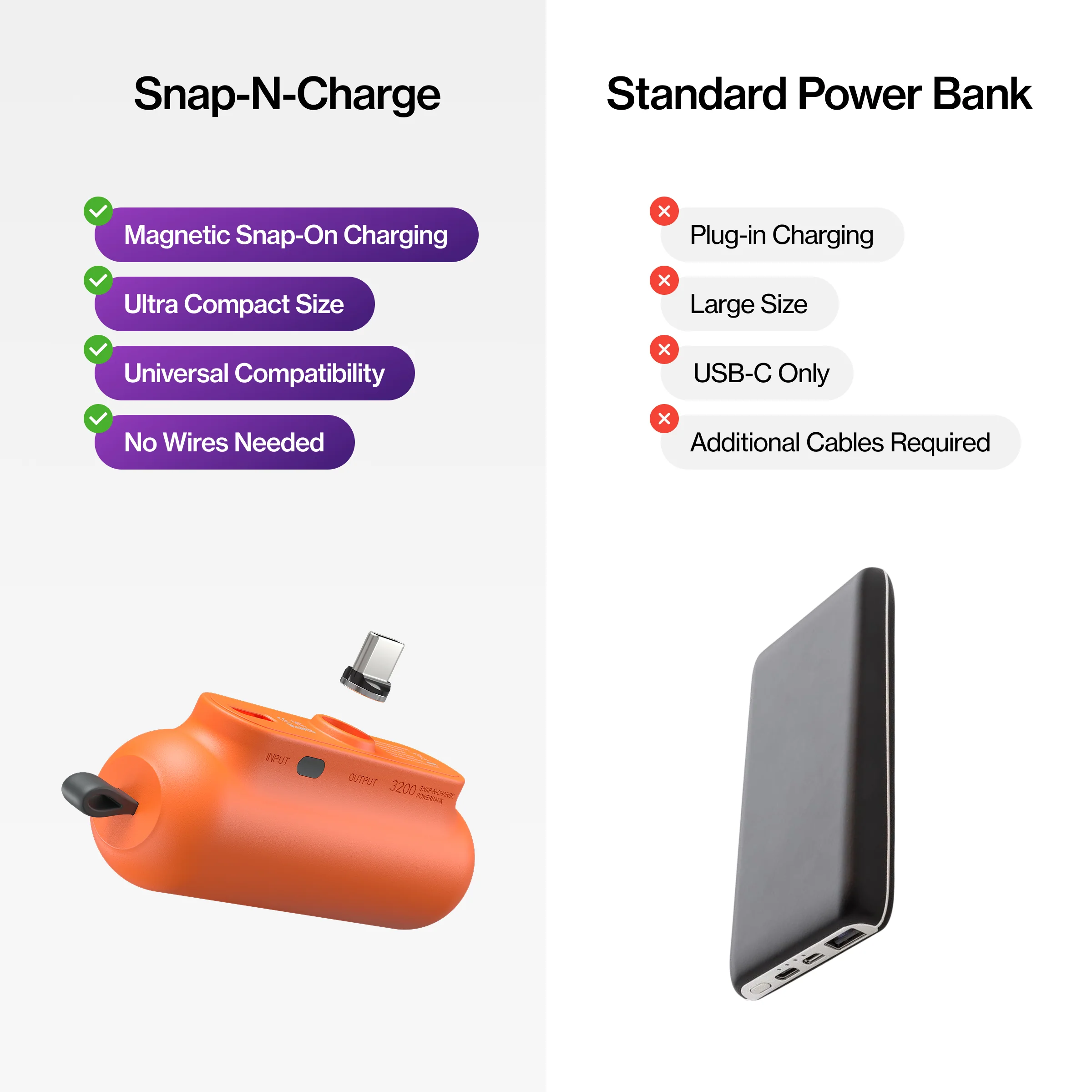 Snap-N-Charge® | Universal Magnetic Power Bank - Image 34