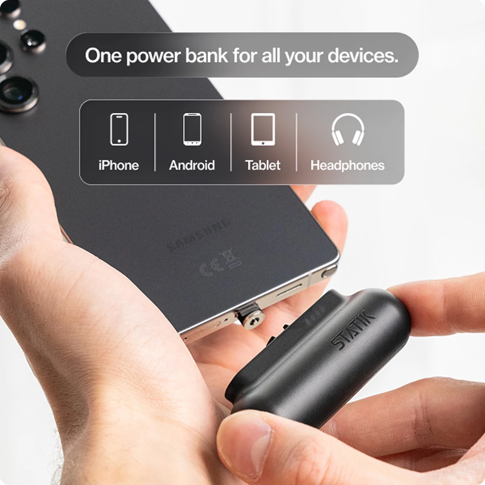 Snap-N-Charge® | Universal Magnetic Power Bank - Image 5