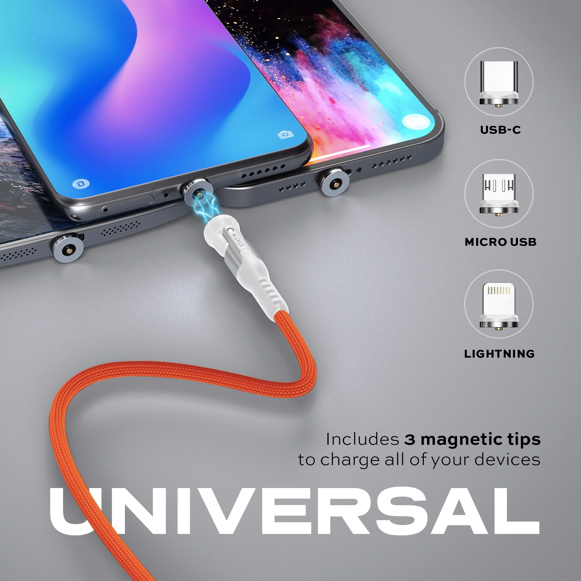 Statik® 360 | Universal Magnetic Charge Cable - Image 23