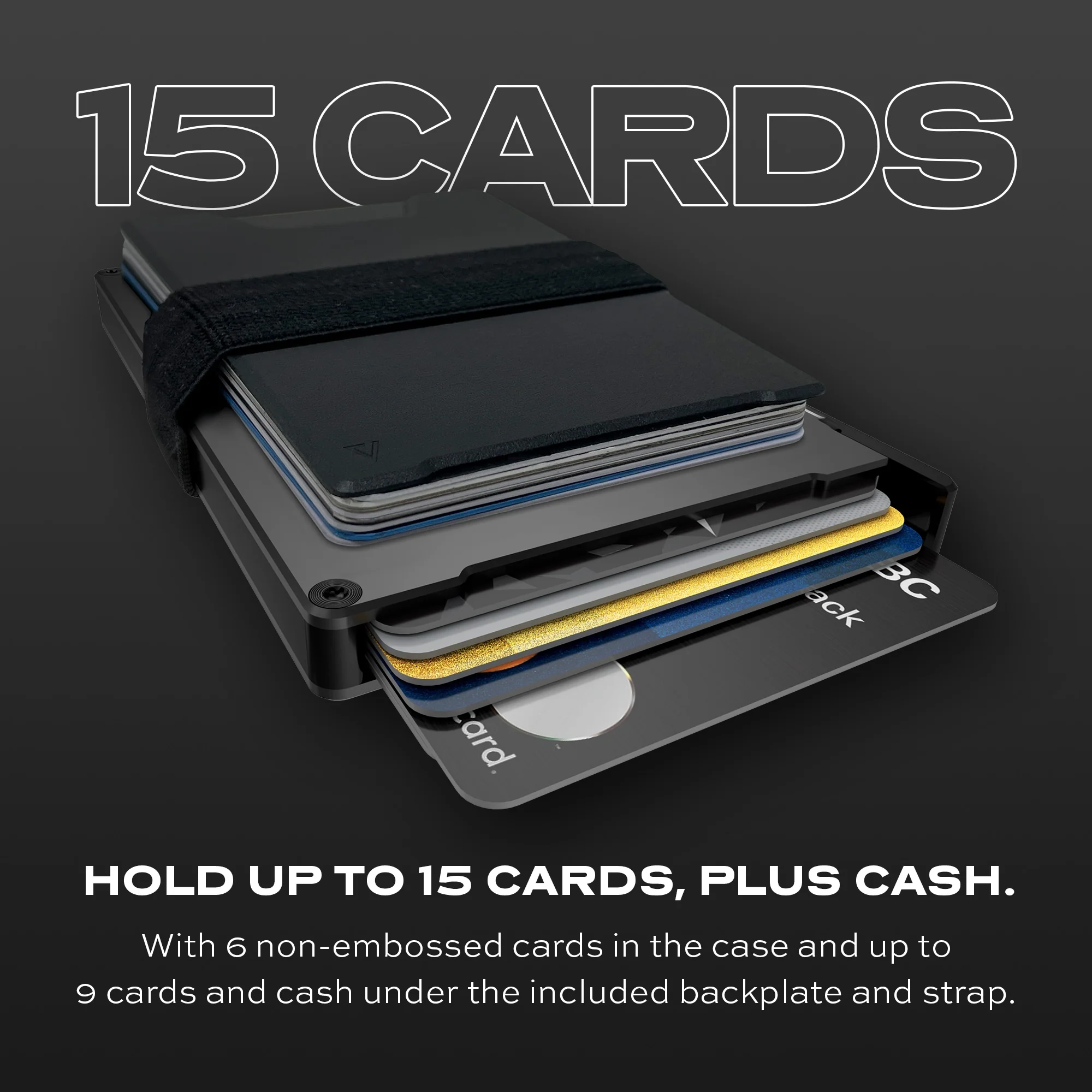 Statik® Wallet Black Aluminum - Image 4