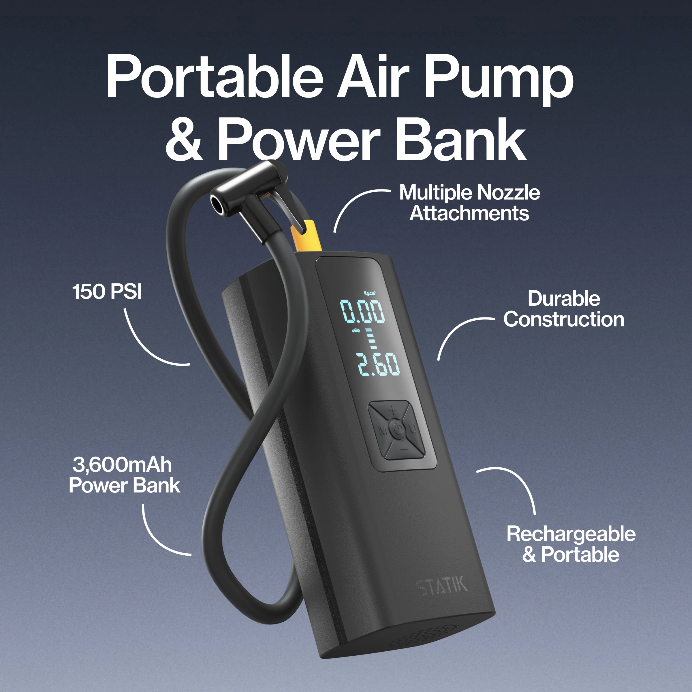 TireHero™ | Wireless Air Pump - Image 3
