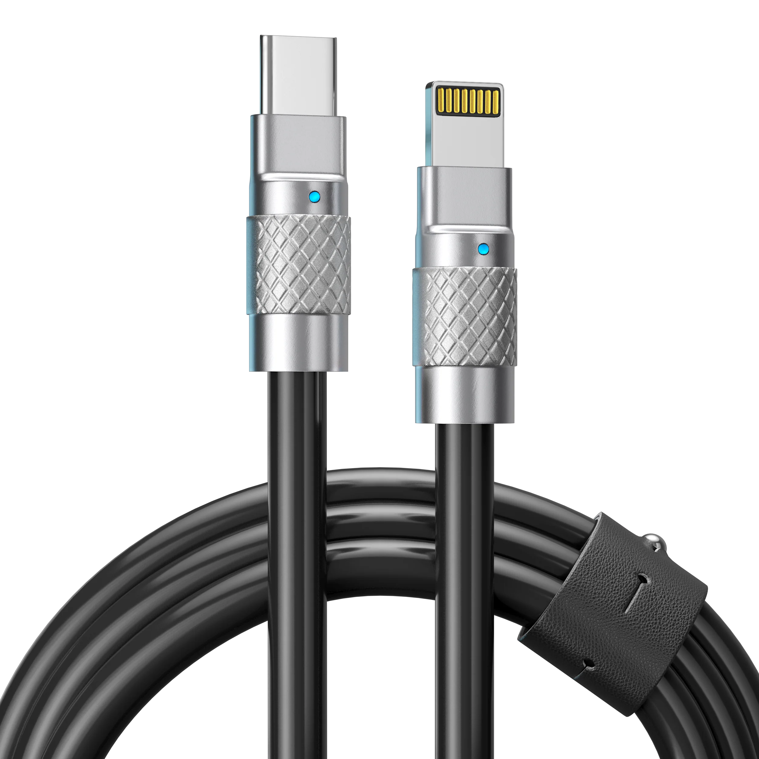 TsumoCharge® | 100W Silicone Charging Cable | USB-C | Black - Image 10